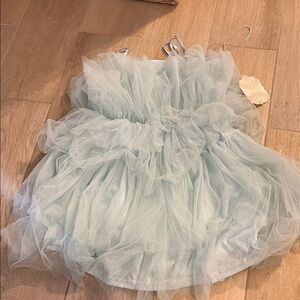 Elegant Blue Women’s Dress